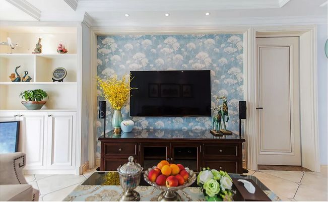 [裝修案例]128平米三居室美式裝修風(fēng)格，舒適的居家生活