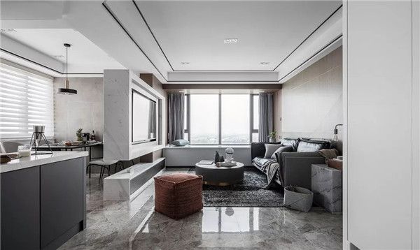 客廳隔斷常見的幾種方法，附客廳隔斷效果圖