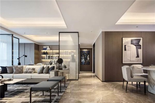 客廳隔斷常見的幾種方法，附客廳隔斷效果圖