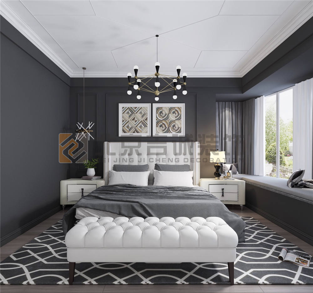 龍湖九里晴川-現(xiàn)代簡約-臥室設(shè)計(jì)效果圖