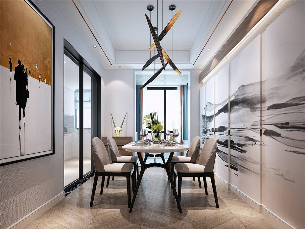 龍湖九里晴川-現(xiàn)代簡約-臥室設計效果圖