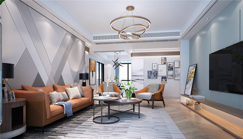 龍湖九里晴川-現(xiàn)代簡約-臥室設(shè)計效果圖