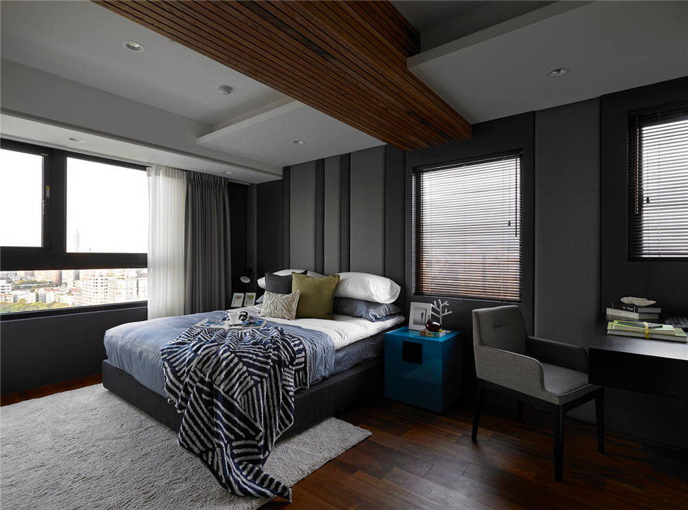 龍湖九里晴川-現(xiàn)代簡約-臥室設(shè)計(jì)效果圖