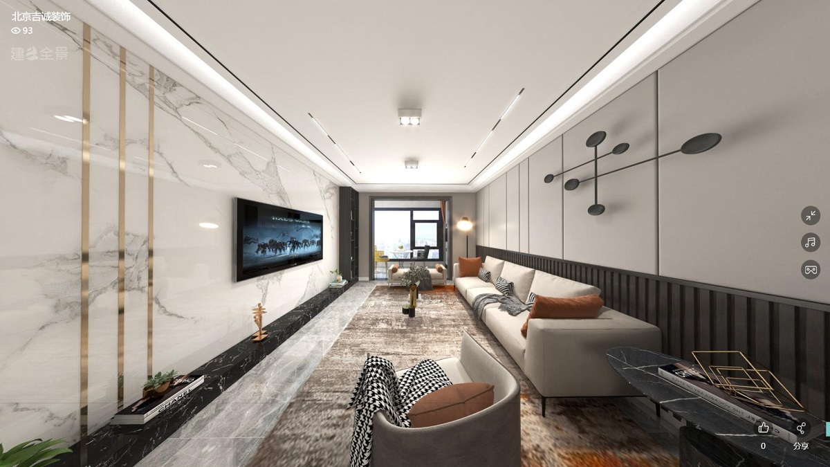 龍湖九里晴川-現(xiàn)代簡約-臥室設(shè)計(jì)效果圖